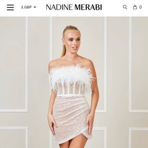 COPY - Lightly used, only worn once for a few hours. Beautiful dress.